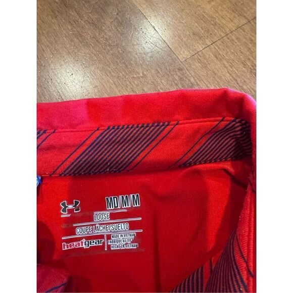 Men’s under Armour polo shirt, size medium - Picture 3 of 4